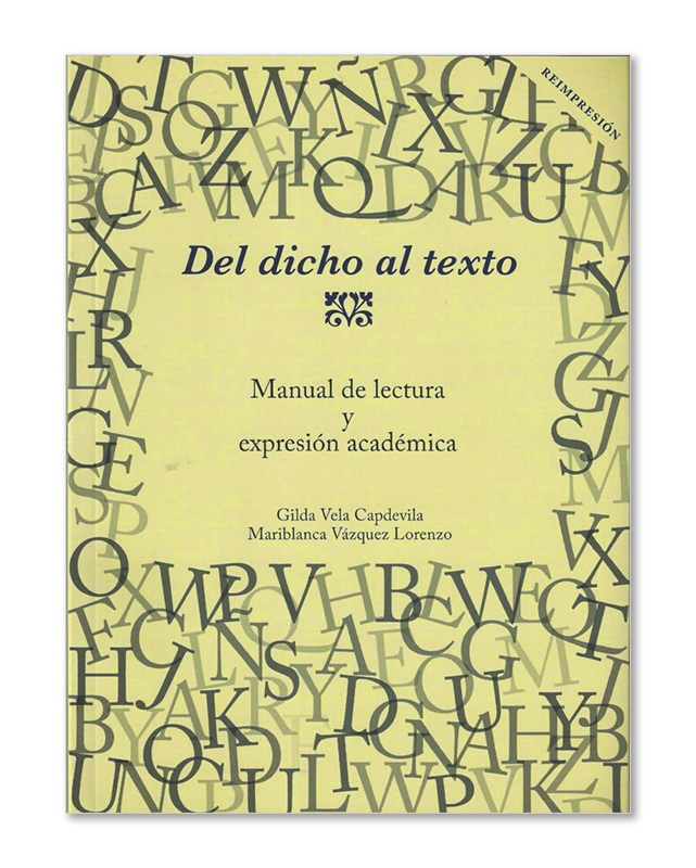 Del dicho al texto. Manual de lectura y expresión académica-image
