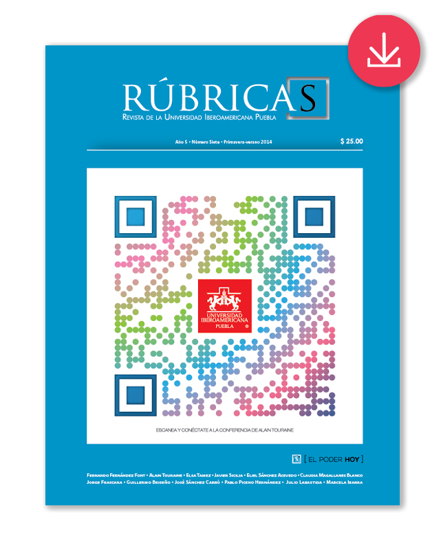 Revista Rúbricas, número 7, primavera-verano de 2014. Tema: El poder hoy-image